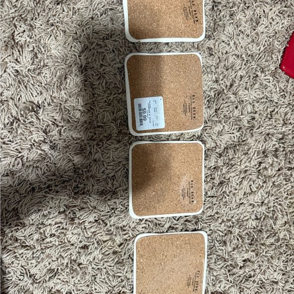 Rae Dunn Coasters - TWO SETS! - Picture 2 of 4